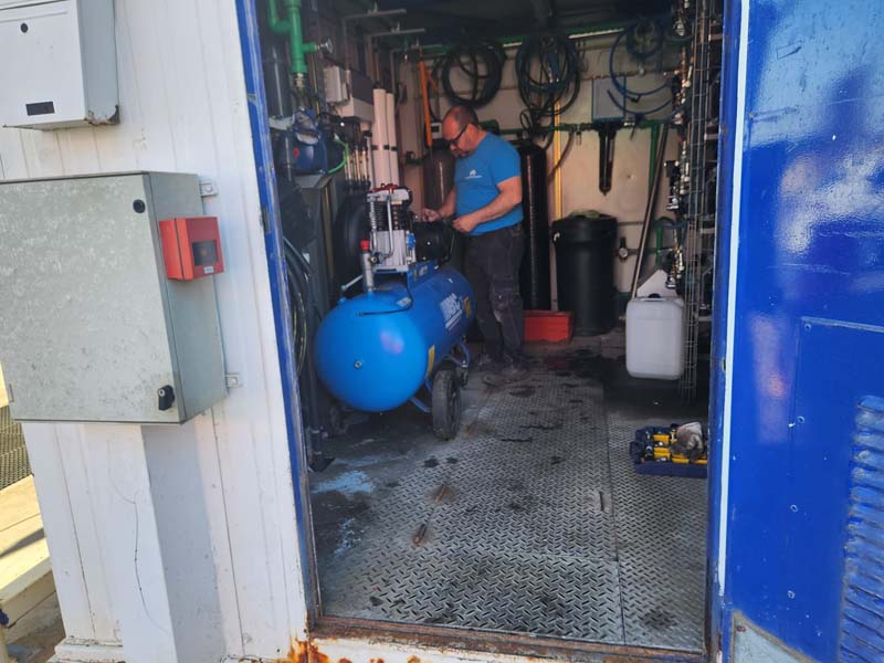 instalacion compresor aire 2