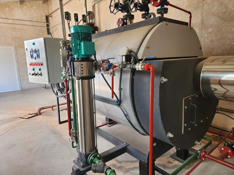 Instalación de productos ZECRON para proteger la caldera