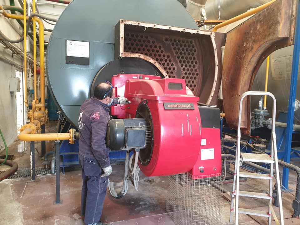  Inspección nivel A de generador de vapor (8000 kw)