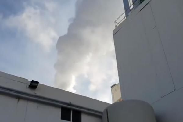 Evacuación de vapor por válvulas