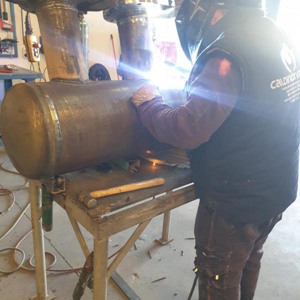Fabricación de colector de vapor