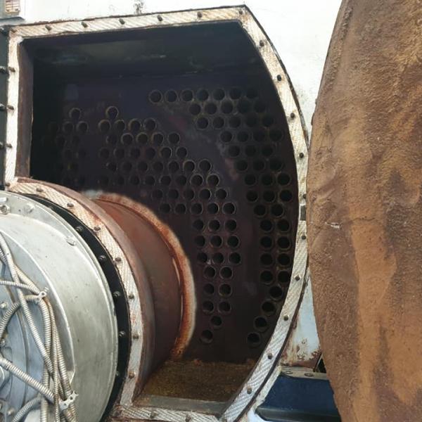 Inspecciones nivel A de calderas de vapor en planta de destilación de alcohol