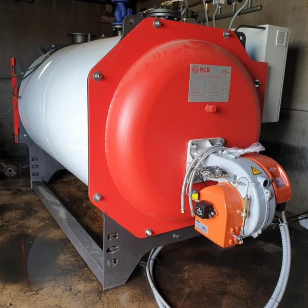 Instalación de caldera de vapor y tratamiento de agua