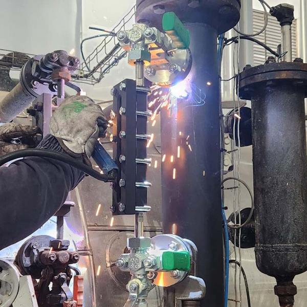 Reparaciones antes de la puesta en servicio. Planta Concentración de Mosto