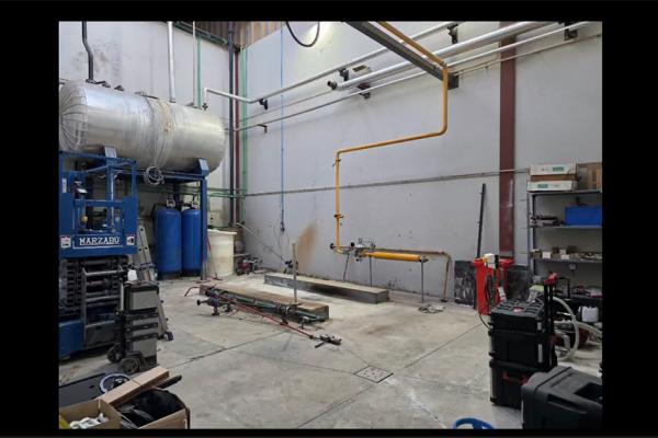 Sustitución de caldera de vapor en fábrica de queso