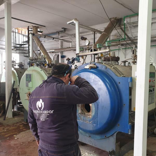 Trabajos en lavandería industrial